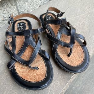 BOC black sandals